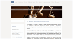 Desktop Screenshot of jj-abogados.com