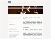 Tablet Screenshot of jj-abogados.com